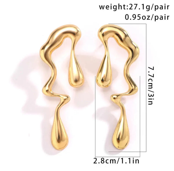 Water Fall Earrings